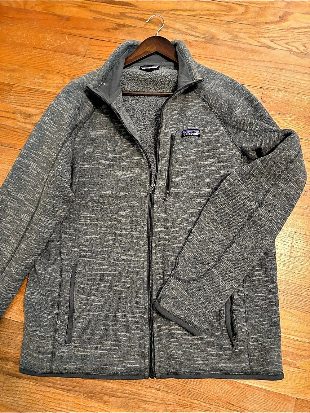 Patagonia Men's Better Sweater Full-Zip Fleece Jacket Gray